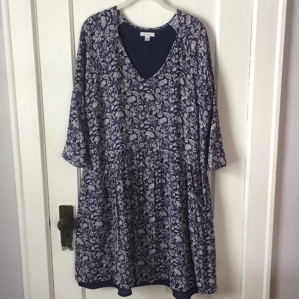 Garnet Hill Bohemian Pocket Dress, XL/16